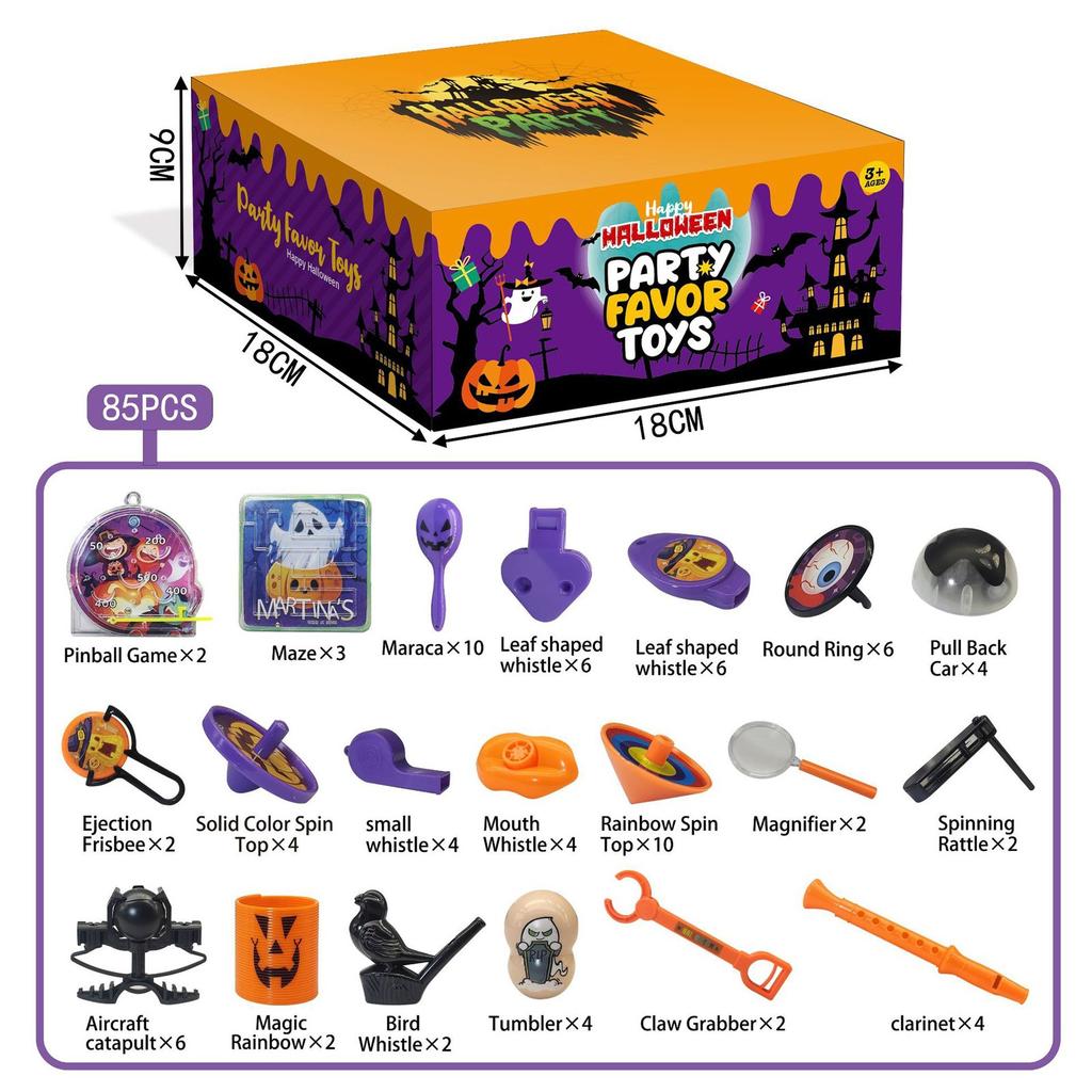 Halloween Party Gift Set Holiday Party Carnival Decoration  Toys