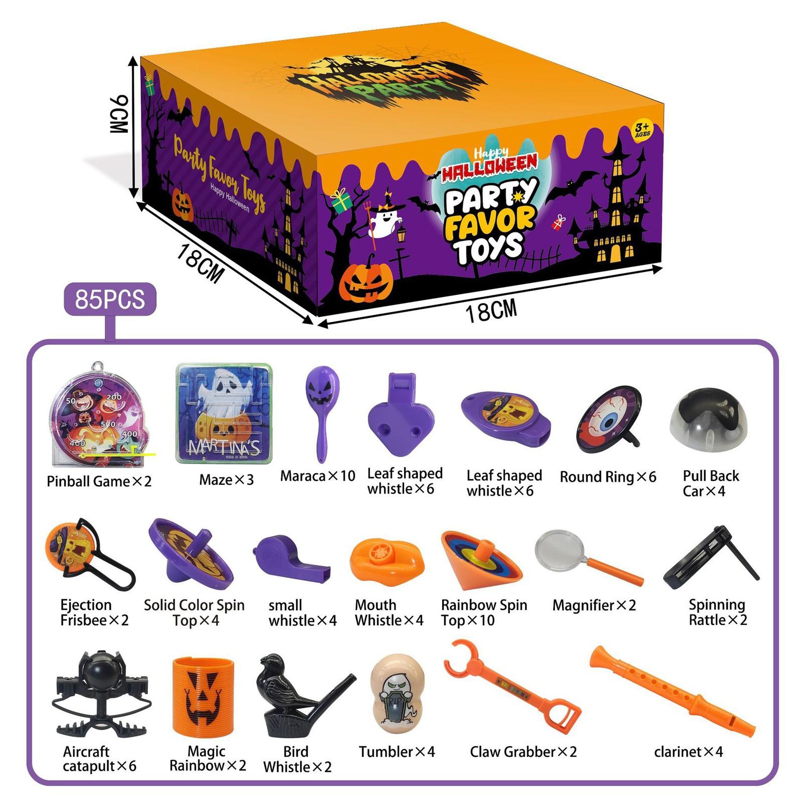 

Подарочный набор для вечеринки на Хэллоуин, праздничные украшения для карнавала и вечеринки, игрушки One Size