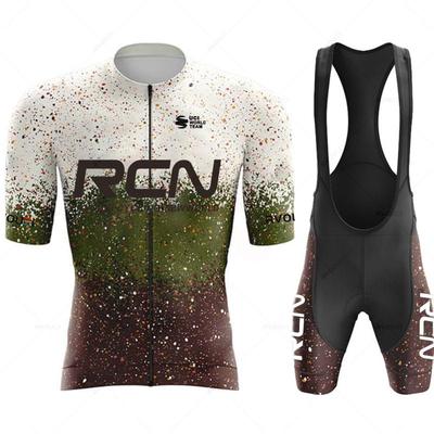 Ropa De Ciclismo 2025 RCN Neuankunft Sommer Herren Kurzarm Radtrikot Triathlon Team MTB Mountain Race Radbekleidung