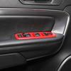 Car Window Lift Trim Switch Panel Accessories Trim for Dodge Charger 2011-20 Red