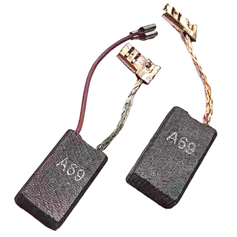 Replacement Carbon Brushes 2pcs for Bosch For 1617014144 1617014135 A69 6 3x12 5x23mm for GSH 5E Power Tool Motor Maintenance