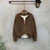 C S In The Room Men Beri Wool Silver Pendant Button Long Sleeve Knit Zip Up 3Col
