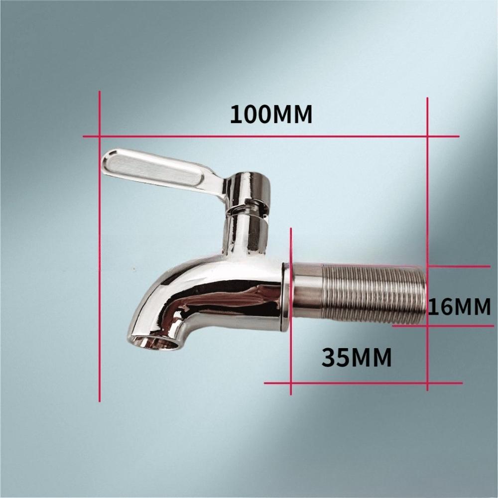 Beverage Dispenser Replacement Spigot, Stainless Steel Dispenser Faucet Cold Beer Drink Juice Wine Barrel Faucet