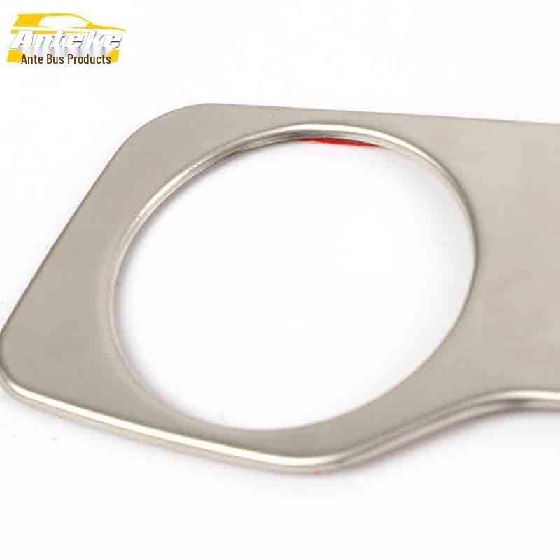 CS15 Ashtray Cover: Stainless Steel Decorative Sequin for Center Console Cigarette Lighter