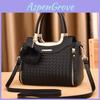 Stylish Medium Sized Womens Woven Handbag In Black Red Blue Beige Gray Yellow For Everyday Use