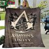 Spel Assassin’s Creed Valhalla Mjuk Filt Sport Vardagsrum Sovrum Soffa Sängfilt Gåva Resa Kontor Lunchrast Filt