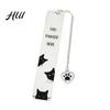 Funny Quote Bookmark Cute Cat Bookmark, Metal Page Marker with Creative Durable Quotes, Stainless Steel for Readers, Lover Gift Cartoon