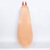 Anime Chainsaw Man Makima Power Cosplay Wig Long Orange Pink Party Role Play Wig