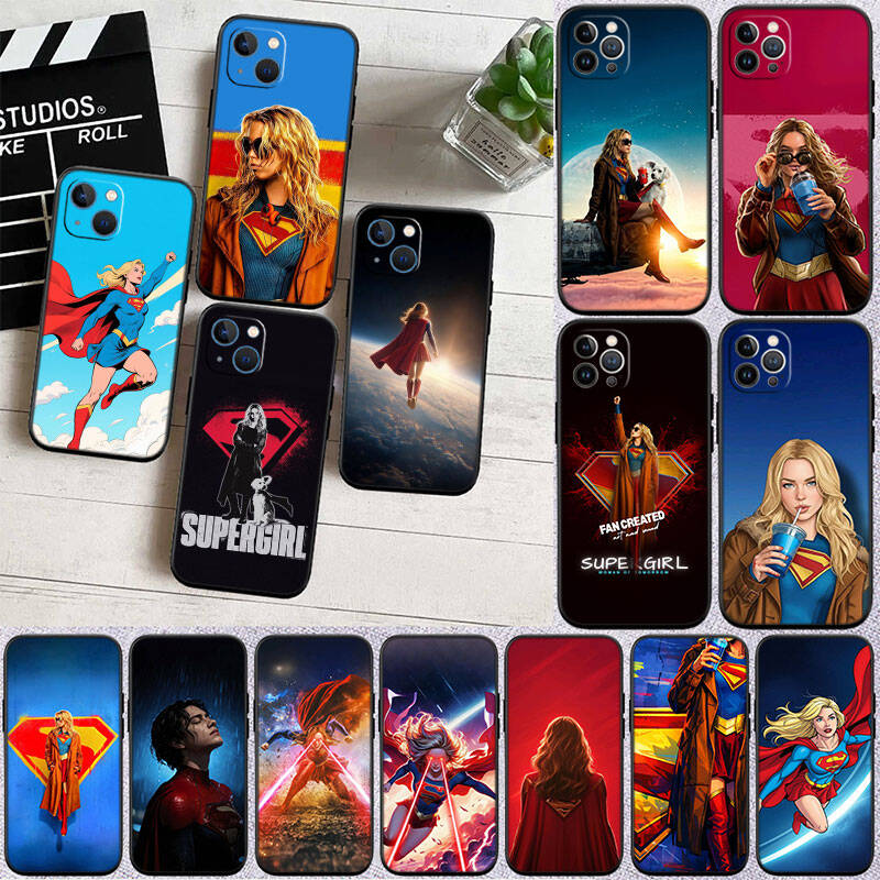RT28 Supergirl New Shell Phone Case for Xiaomi Poco F5 F6 C40 C65 C55 C50 C51 M7 X7 C75 M6 C71 F7 C85 F8 Pro Ultra