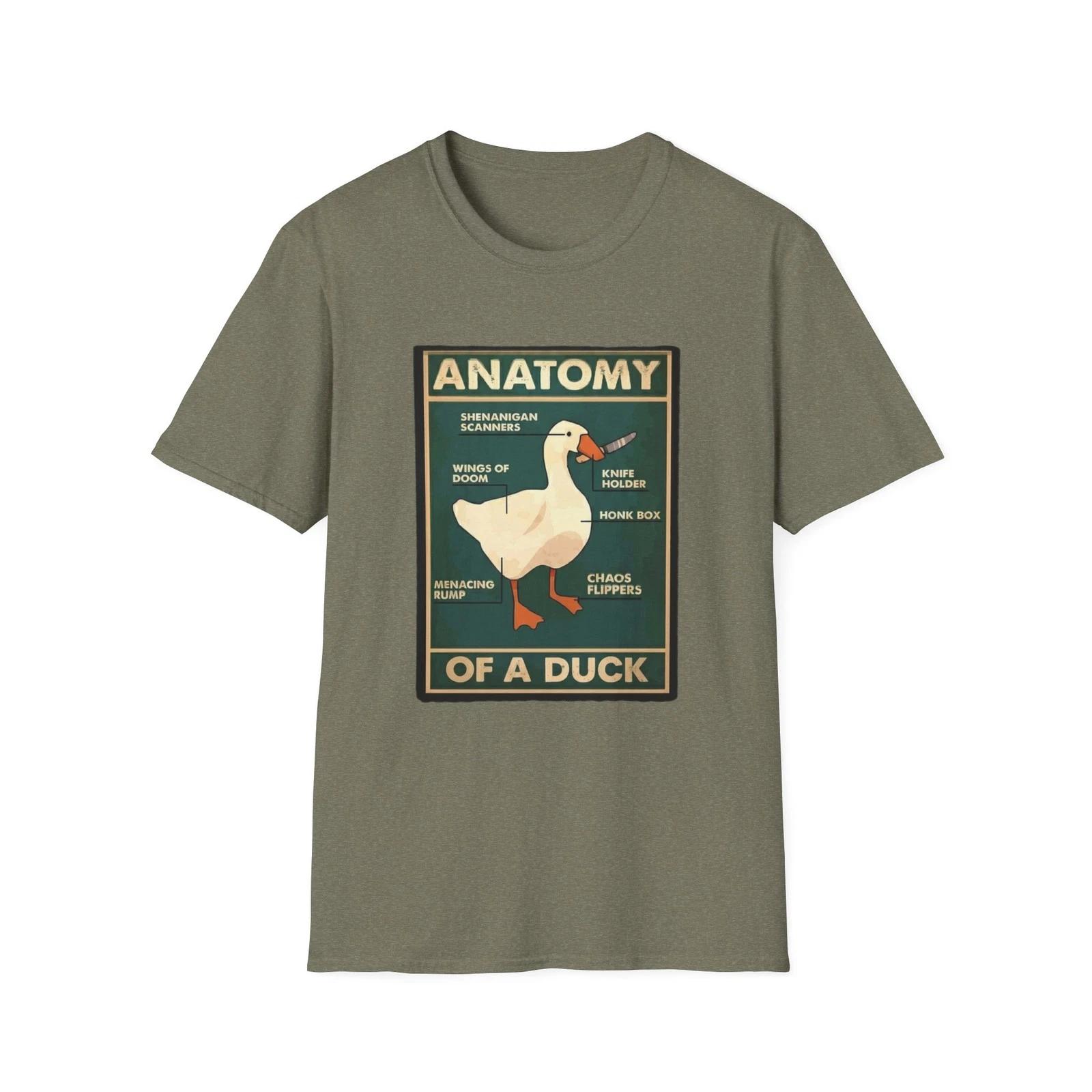 Anatomy of a Duck T-Shirt | Vintage Duck Diagram 3XL