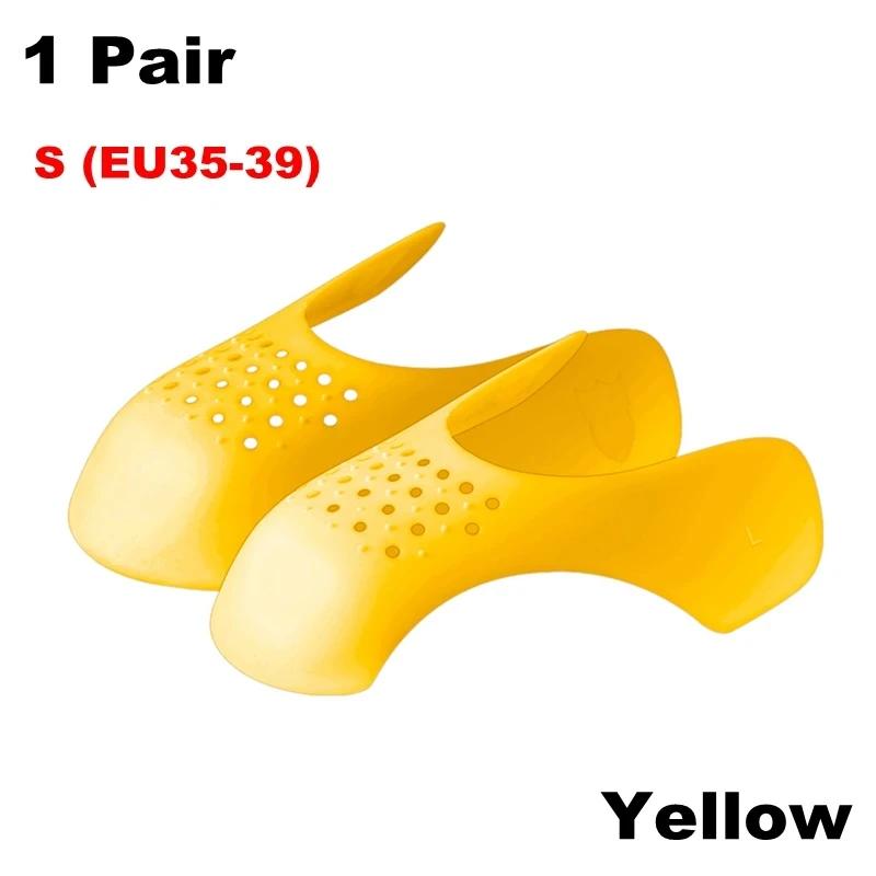 1 Pair Sneaker Shield Sneakers Anti Crease Wrinkled Fold Shoes Support Toe Cap Sport Ball Shoes Head Stretcher Head Shield