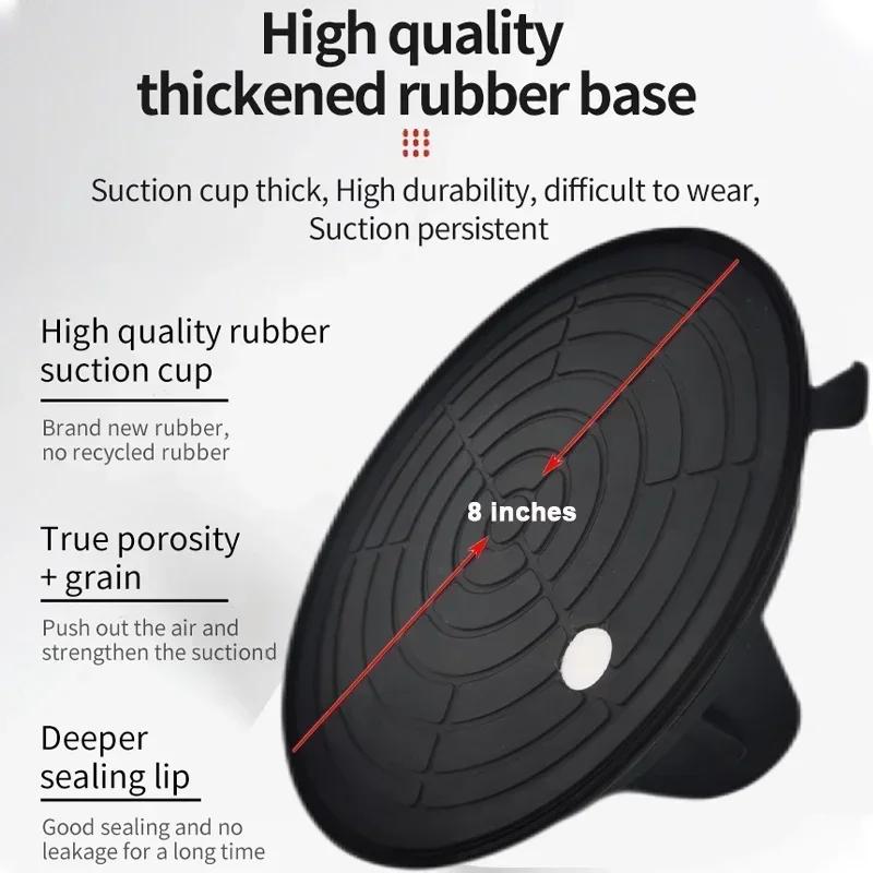 Powerful Adsorb, 200 Kg Load Capacity, Suitable for Handling and Fixing a Wide Range of Hard Materials, 8 Inches