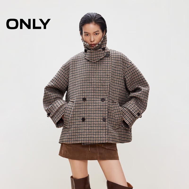 ONLY Women s Wool Blend Double-Sided Coat XS