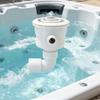 Elbow-Shaped-Jet Nozzle Pool with Elbow Water Return Fitting for