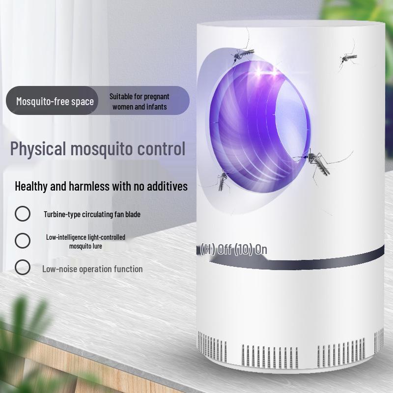 Smart Photocatalytic Blue Light Mosquito Killer Lamp – USB Power, Efficient Indoor Fly & Mosquito Catcher