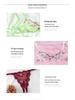 Ultra-Thin Lace Embroidered Lingerie Set - Sexy European & American Style Bra and Panties