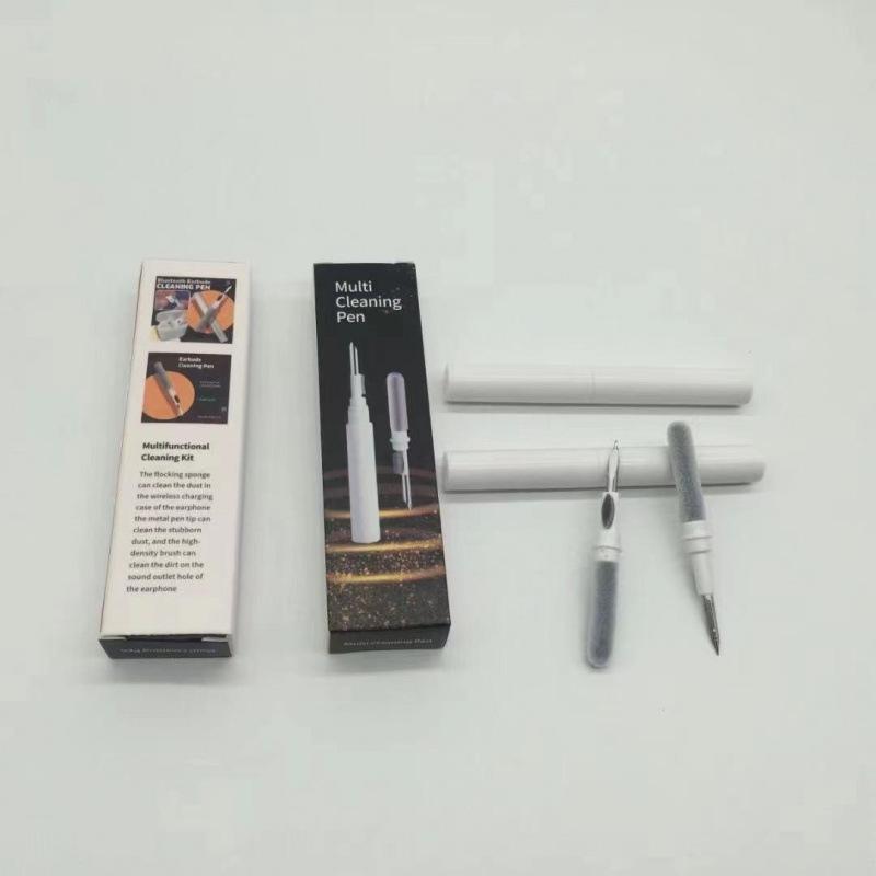 Cross-border Earbud & Keyboard Cleaning Pen with Dust Removal Brush - Hot Seller