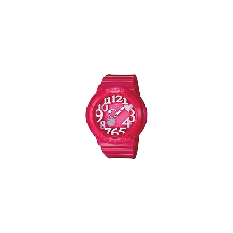 

Casio BABY-G theme series 100 meters waterproof quartz movement resin strap Japanese and Korean watch women s watch pink dial BGA-130-4B розовый