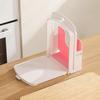 Toast Bread Slicer Stand Plastic Foldable Loaf Cutter Rack Cutting Guide Slicing Tool Bakeware