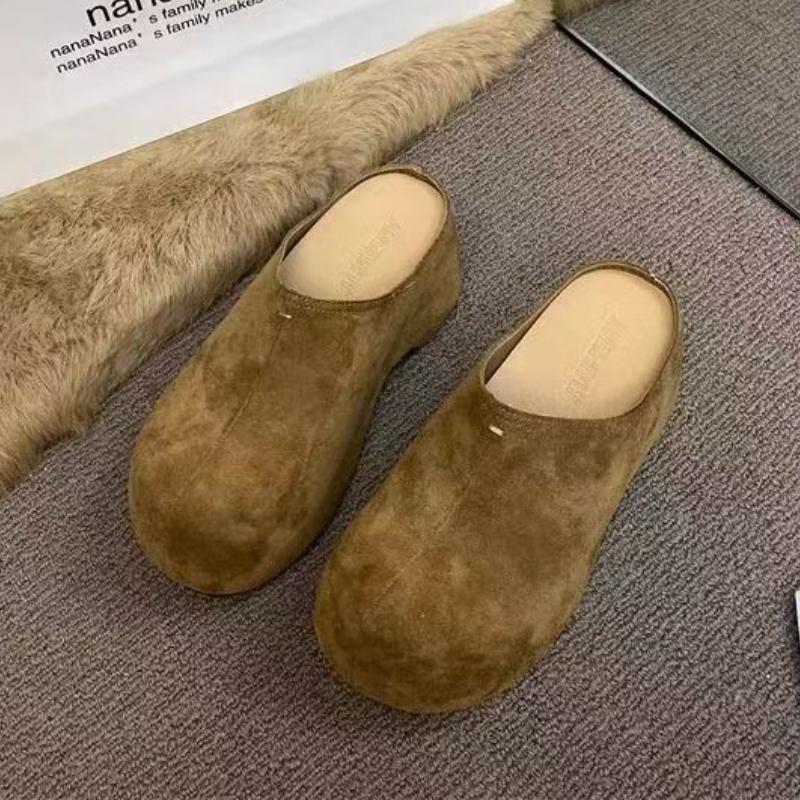 Platform Mule Shoes Women Flats Slippers New Summer Sandals 2025 Slingback Women Sneakers Casual Flip Flops Zapatillas