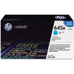HP 645A toner LaserJet cyan authentique (C9731A) pour HP Color LaserJet 5500/5550