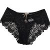 Ladies' High-end Lace Lace Water Droplet Sexy Mid Waist Women's Plus Size Underwear