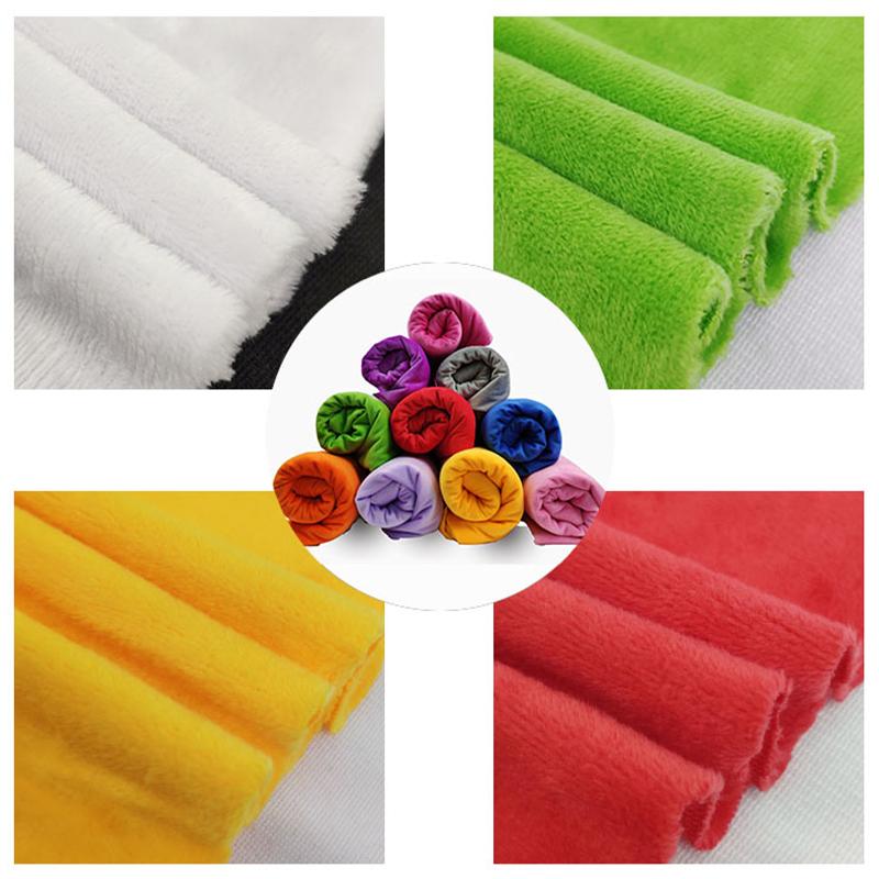 100*160cm Flanelový Sametový Látka Krátký Plyš Látka Pro Diy Oblečení Čalounění Pohovka Pultový Displej Pozadí Dekor Velurová Látka