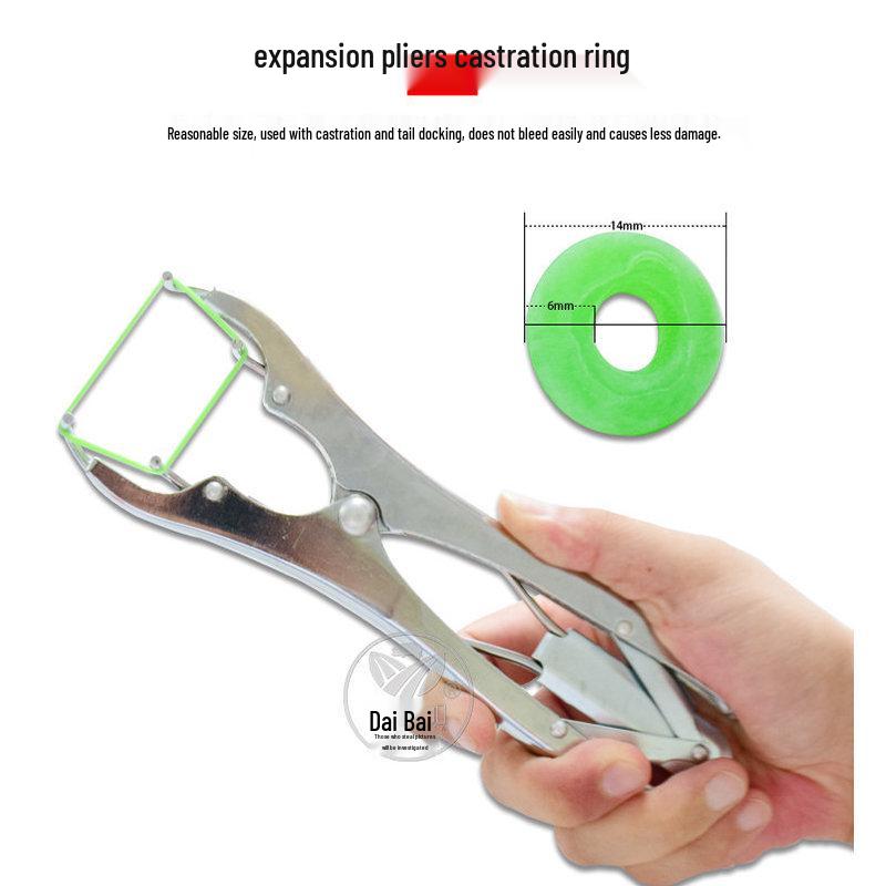 Bloodless Castration & Tail Docking Pliers for Piglets and Sheep