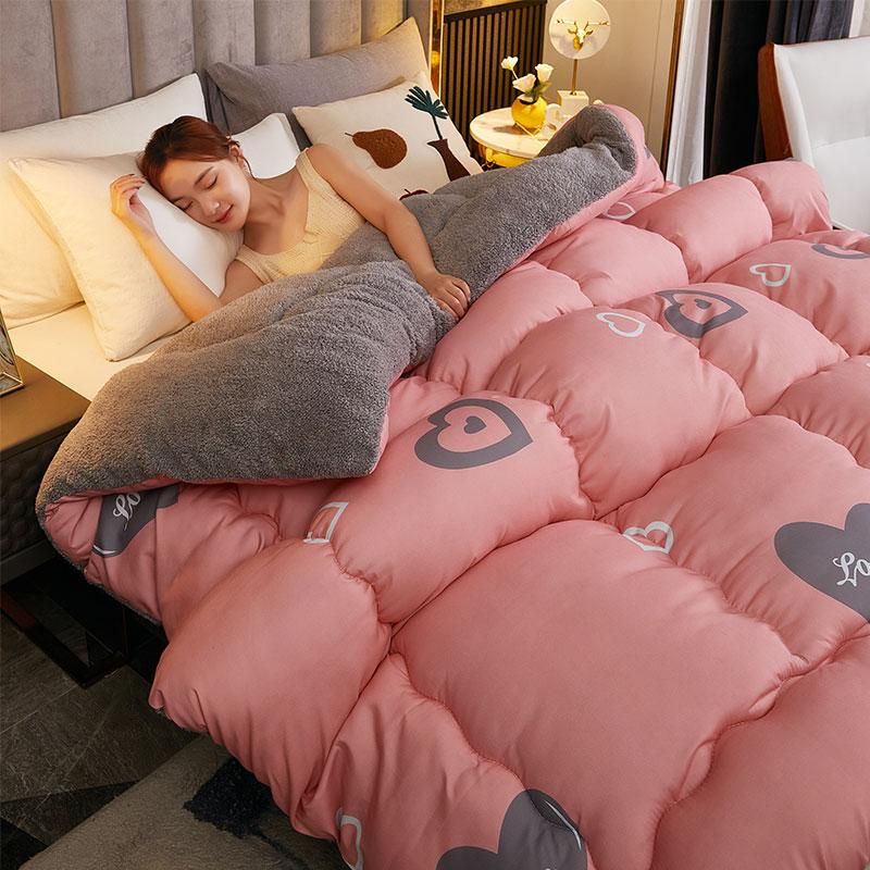 

Зимнее одеяло из овечьего бархата 5 кг, Односпальное, Двуспальное, Домашнее, Гостиничное, Наполнитель для одеяла 1,5 м, Утолщенное, 1,8 м, Роскошное одеяло, Супертеплое одеяло 150x200cm 2.5kg