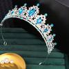Bridal Crown Tiara Birthday Party Headband Rhinestone Queen Hair Accessories Wedding Dress Crown