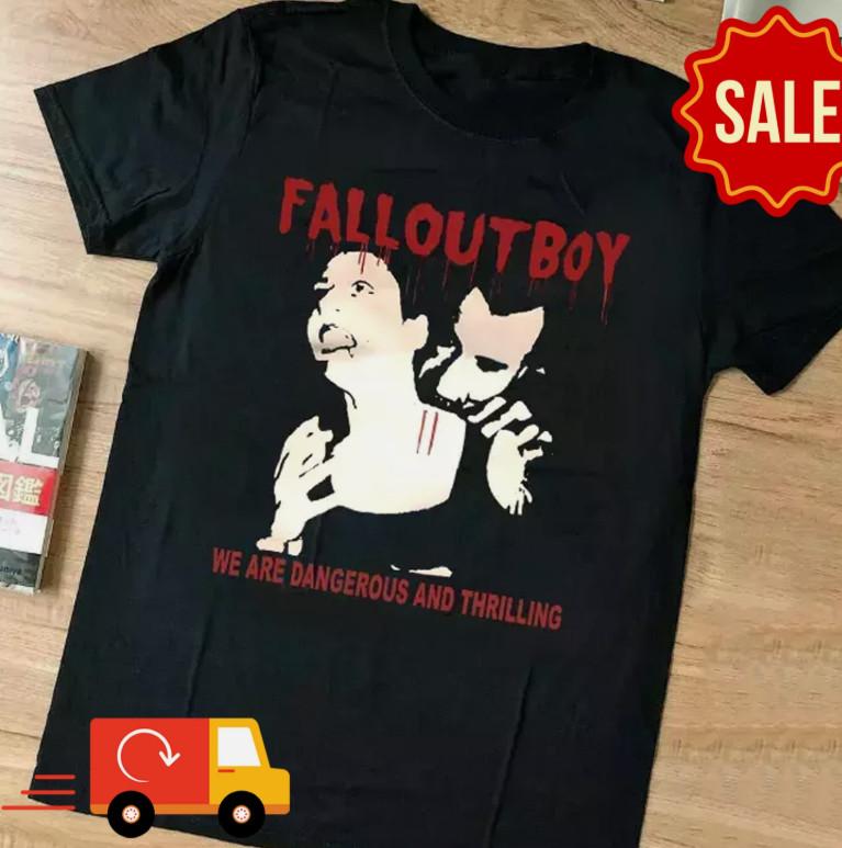 Fall Out Boy Band We Are Dangerous And Thrilling TShirt Unisex T-Shirt S