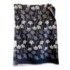 Vintage Ginkgo Leaf Jacquard Scarf Women Thick Warm Faux Cashmere Neck Scarf