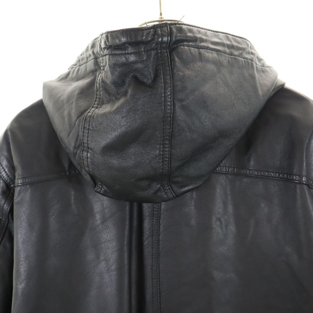 MANPHOTO Leather Jacket M Black Men's Used