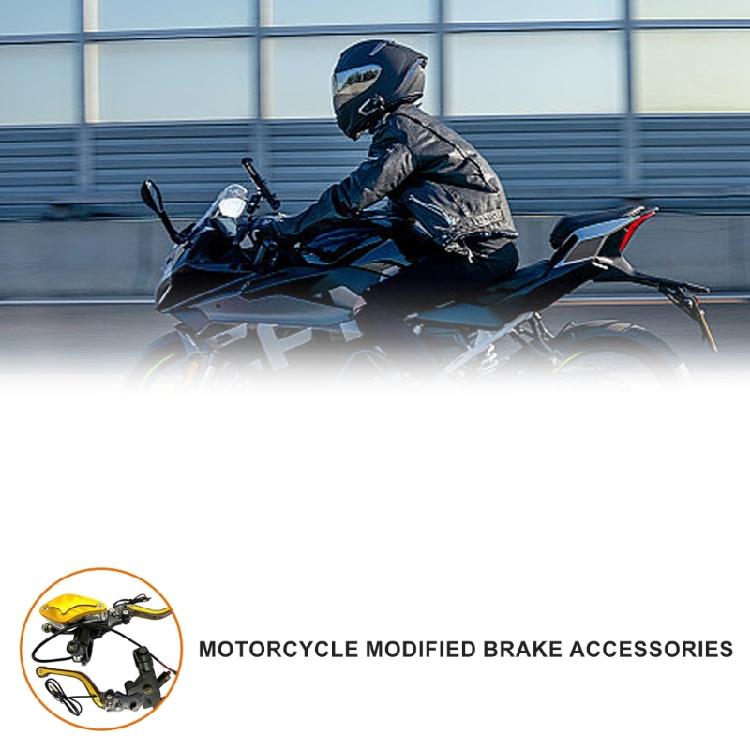 Universal Motorcycle Brake Clutch Lever Hydraulic Main Cylinder with High Light LED Designing Motorcycle Accessories