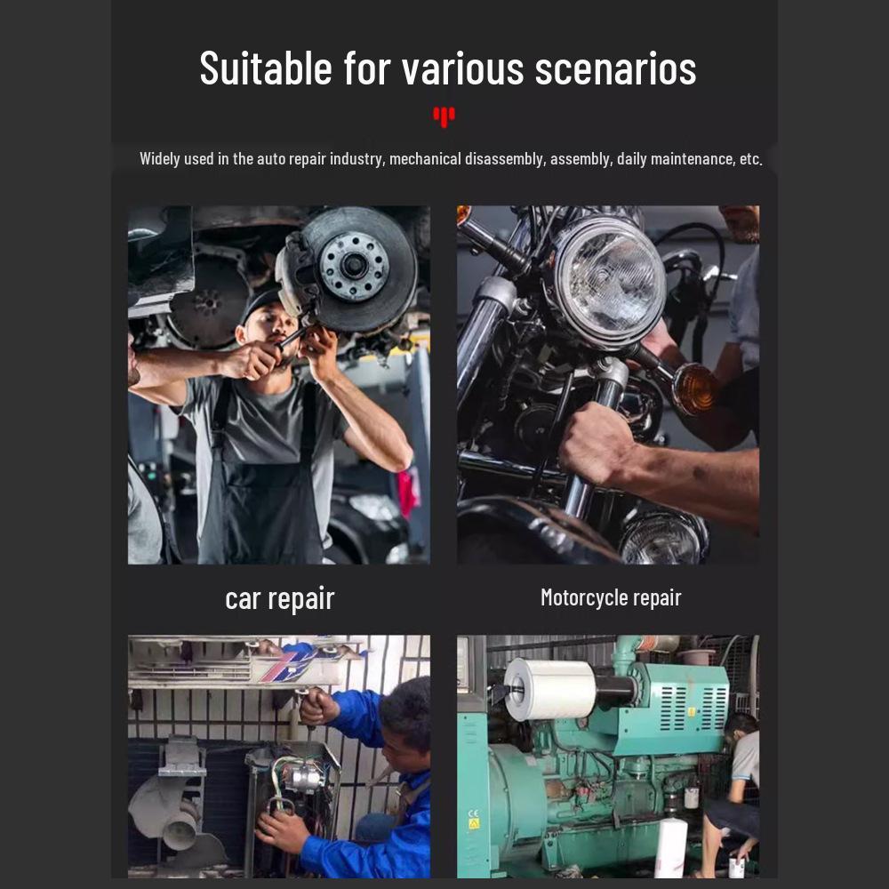 L-Type Hexagon Socket Wrench Set, 7/8mm Elbow-Shaped Complete Tool Kit