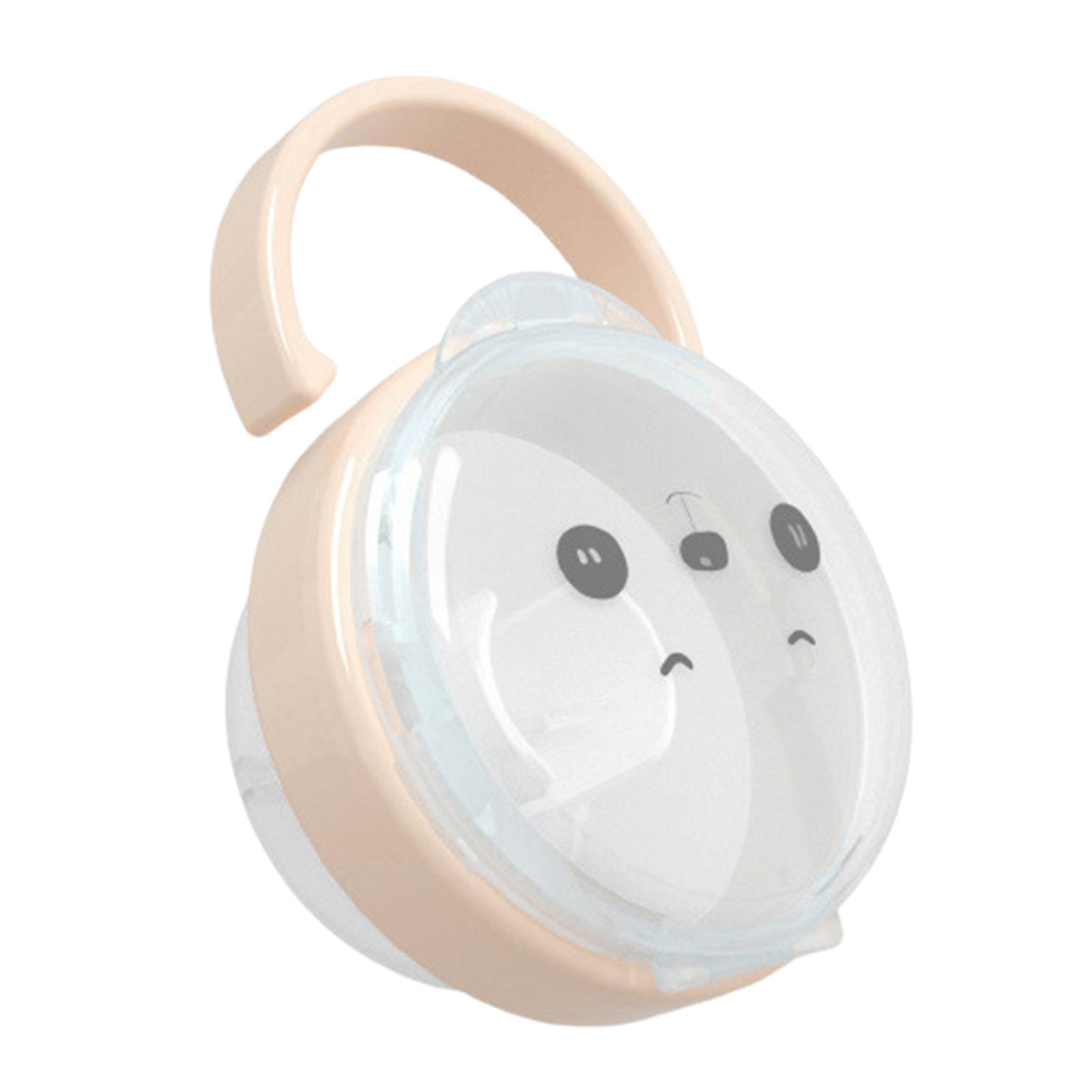 

Контейнер для пустышки абрикосовый