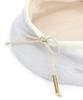 Eondeokeonteulolseutyudio Cotton Seersucker Adjustable Strap Summer Beret Plate Beret / Strap / Line Seersucker / Sky