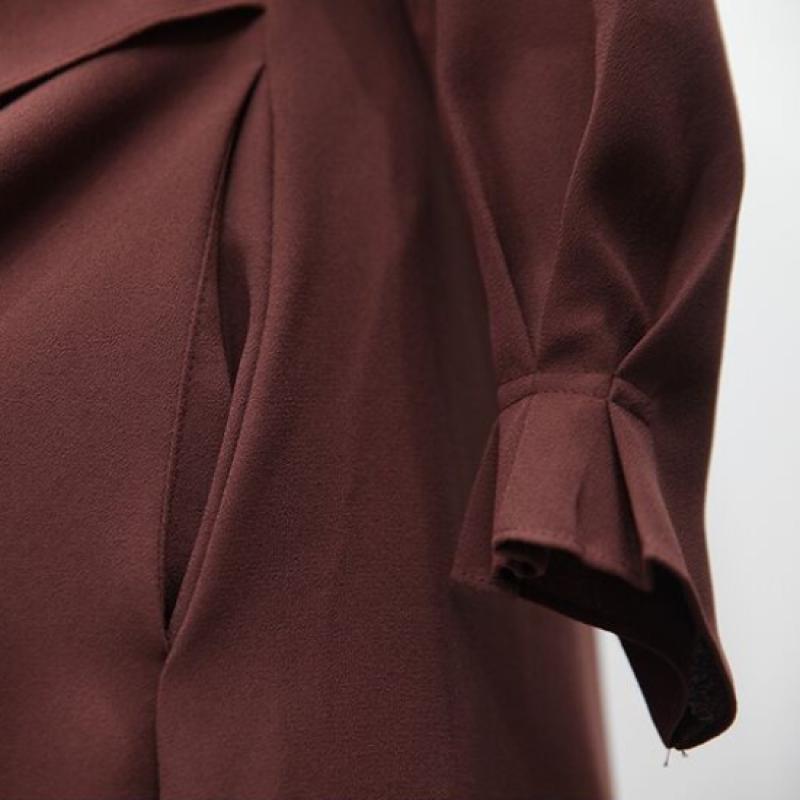 Shiz Madam Women Shirred Wrist Dress N2697