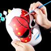 1/10pcs Paper Mache Masks White DIY Full Face Masks Paintable Paper Mask for Halloween