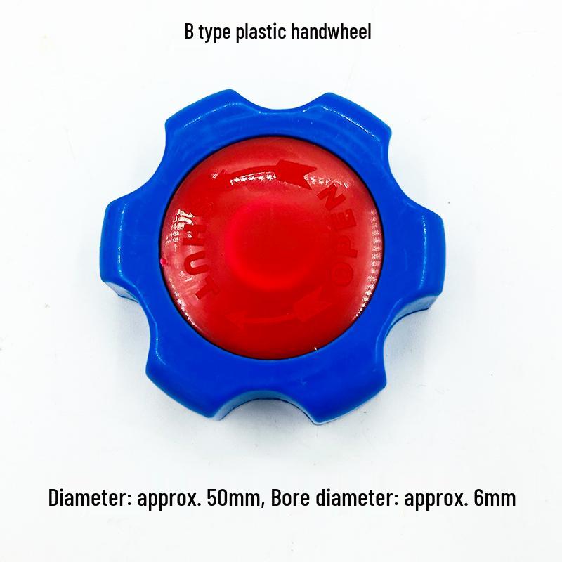 Round/Square Hole Valve Handwheel for PPR/PE Water Stop Tap and Gate Valve Accessories