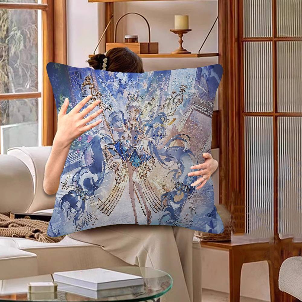 Luo Tianyi Cushion Cover Pillow Cover Decor Pillowcase Printed Cushion Case For Couch