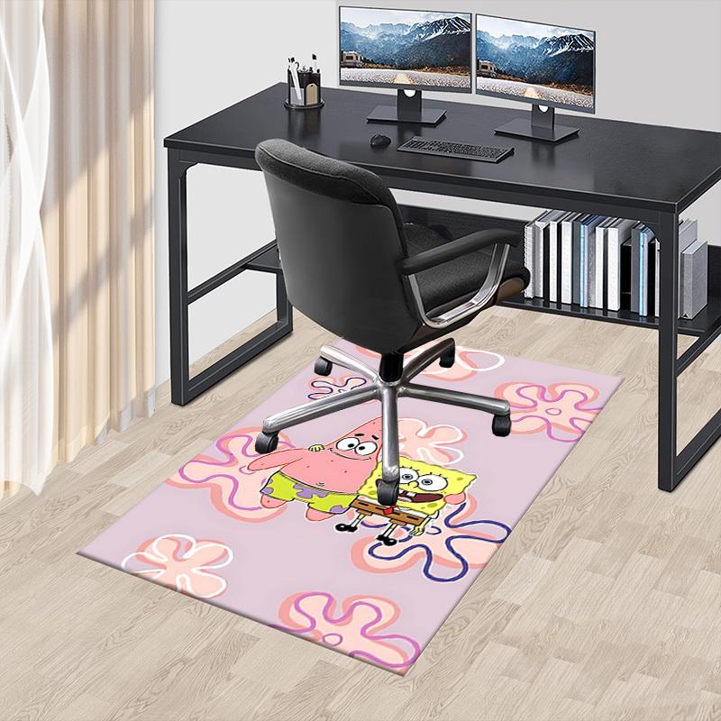 1 ST Spongebob Vierkante Broek Tapijt Ultra Zacht, Dik & Absorberend, Antislip Machine Wasbaar Mat voor Entree