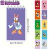 10pcs Disney Mickey Minnie, Donald Duck Daisy and Gubby Mini Spiral Notebook Set Cute Cartoon Design Back To School Gift, Including Notebook and Diary