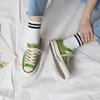 Belle new ins purple canvas shoes S Hong Kong style Harajuku student casual skateboard shoes