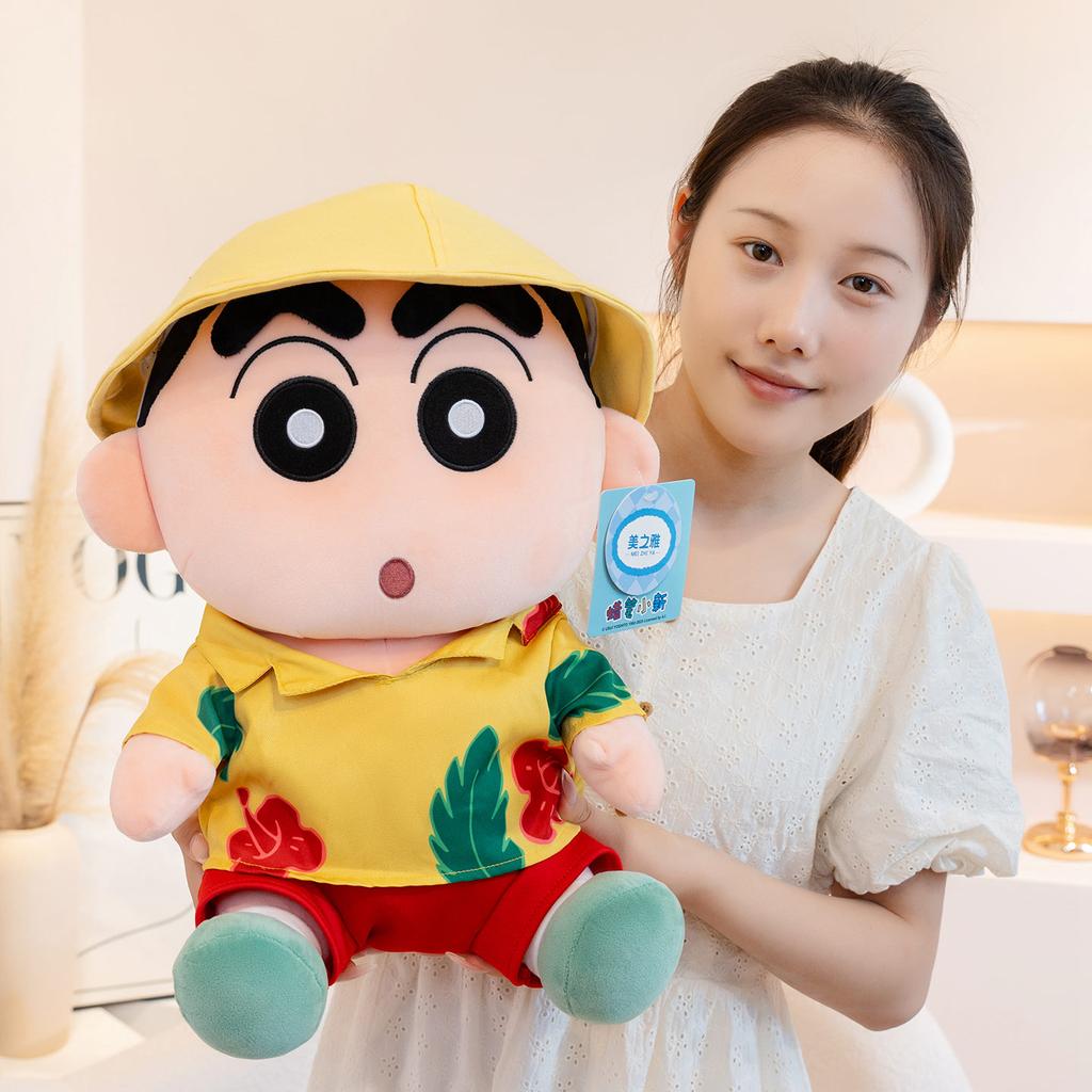 22/30/40cm Summer Funny Crayon Shin-chan Plushies Stuffed Anime Vacation Shin Chan Plush Toy Birthday Gifts Girl Child