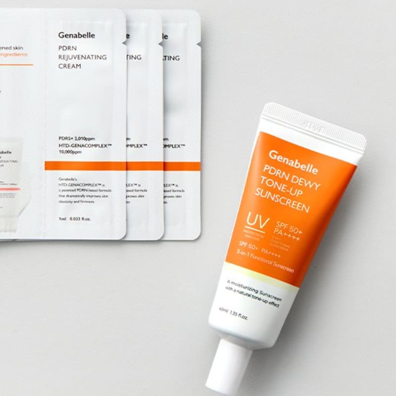 

[Jennabel] PDRN Dewy Tone Up Sunscreen 40ml (+PDRN Cream 3ml Free)