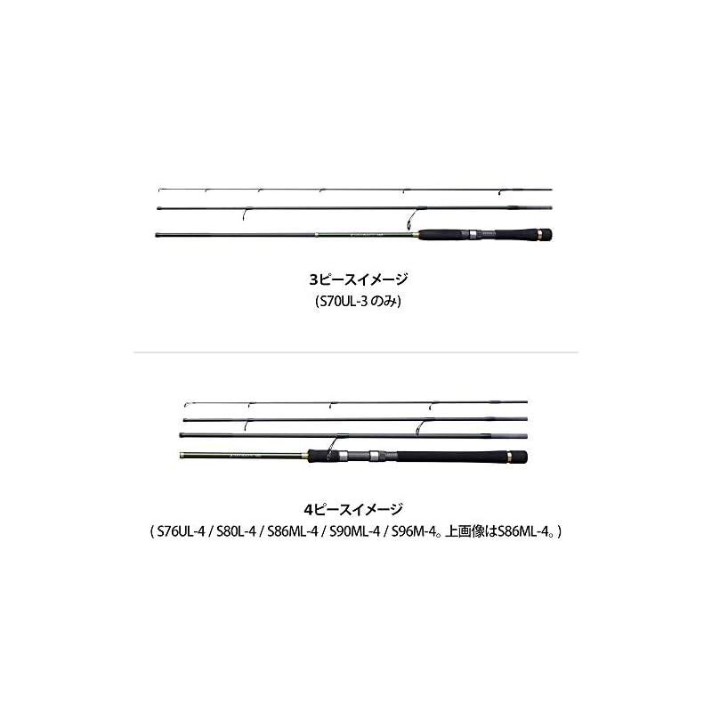 Shimano Mobile Rod 20 Lurematic MB S86ML-4 (Seabass, Egiing, Hairtail, Rockfish, Light Shore Jigging)