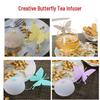 Butterfly Silicone Tea Infuser Set - Creative Tea Strainer and Filter Gift