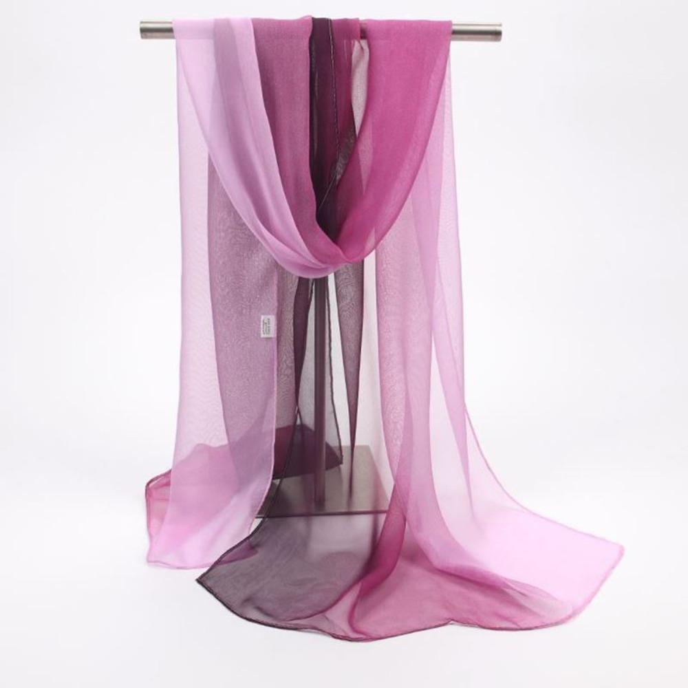 Solid Color Scarf Soft Wrap Hijab Summer Beach Scarves  Women