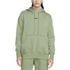 Nike Sweatshirts Women's Green Hooded Moderate Other DQ5860-386